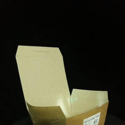 Hộp Giấy Kraft Đựng Xôi 500ml Tráng PE 12x10x5cm Giá Sỉ